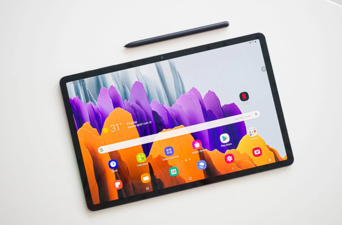 OLED equipped&amp;nbsp;Samsung Galaxy Tab S7 Plus - First OLED iPad may not arrive until 2022