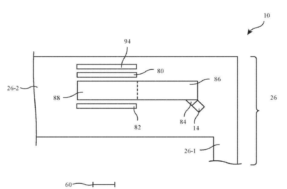 Illustration from Apple&#039;s new patent application for Apple Glass - Apple Glass patent application sees lenses adjusting to ambient lighting