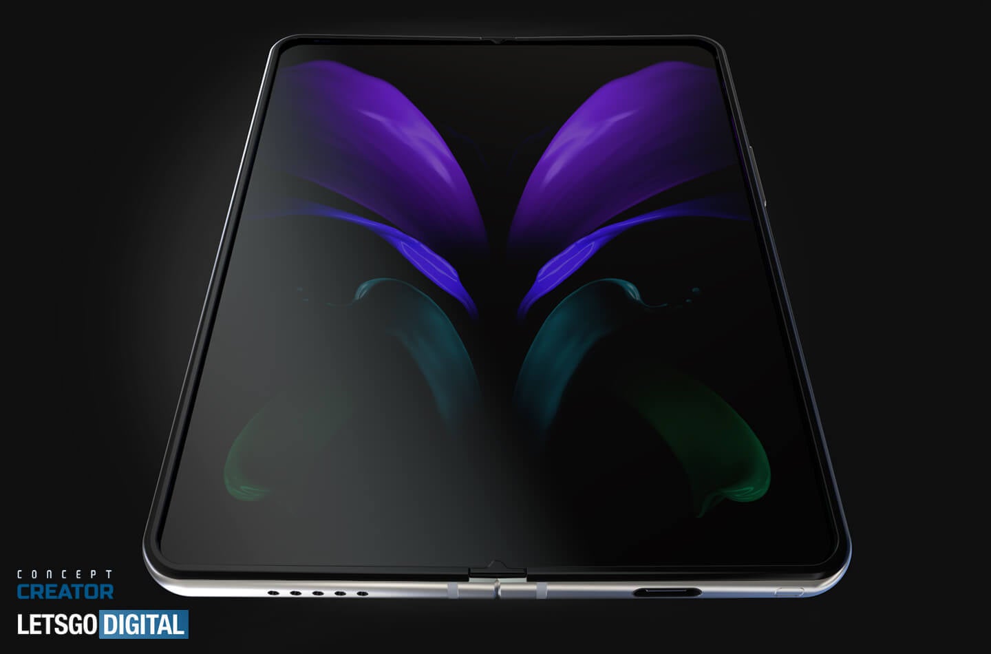 Samsung Galaxy Z Fold 3 concept render — Concept Creator x LetsGoDigital - Check out these Samsung Galaxy Z Fold 3 concept renders