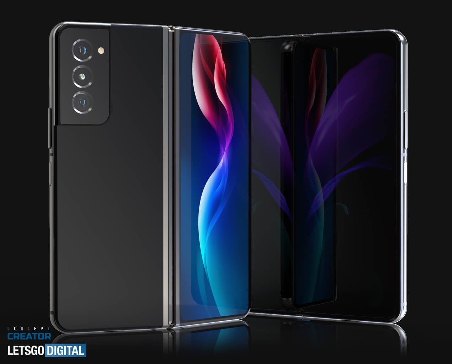 Samsung Galaxy Z Fold 3 concept render - Check out these Samsung Galaxy Z Fold 3 concept renders