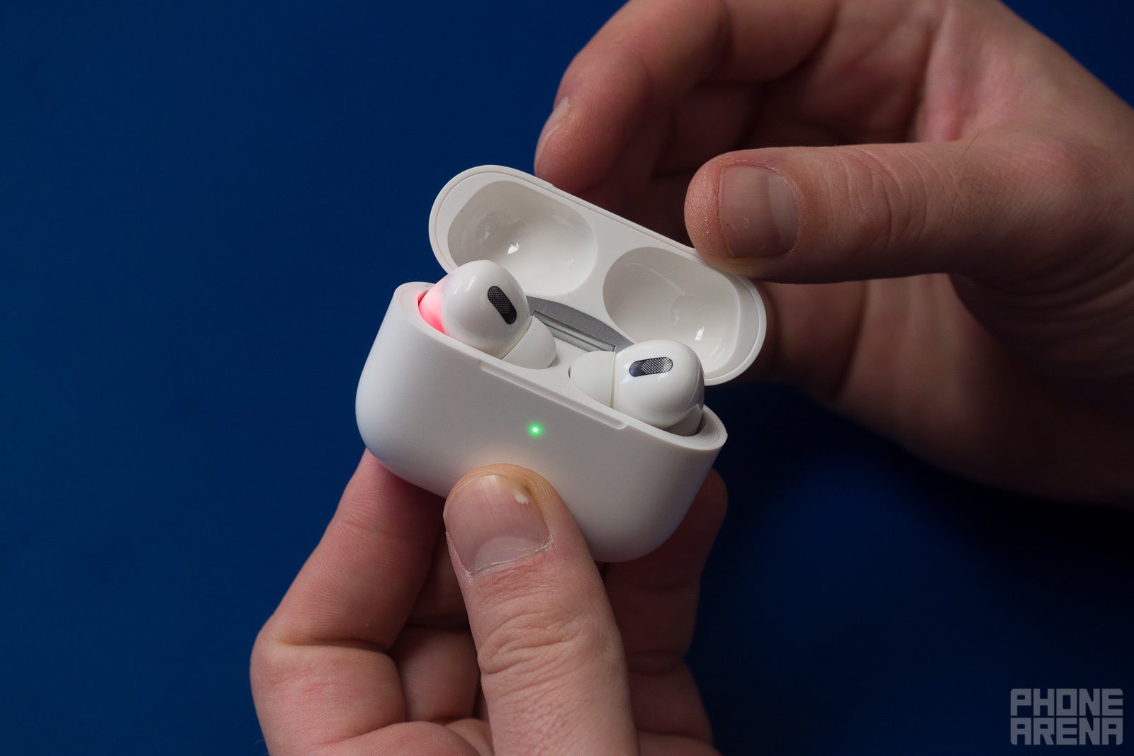 (Image credit - PhoneArena) Woop-woop, it's the sound of Don't Buy This - How to Spot Fake AirPods Pro: a complete guide