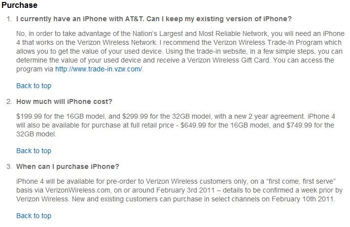 Verizon&#039;s iPhone 4 is going to cost $50 more off-contract versus AT&amp;T&#039;s offering