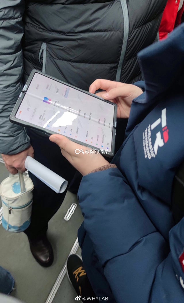 Is this what Xiaomi's folding phone looks like? Leaked photos show it in use