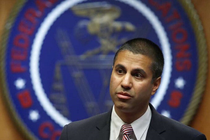 Former FCC Chairman Ajit Pai - Ex FCC Chairman Pai is gone; leaves warnings about possible Chinese spying