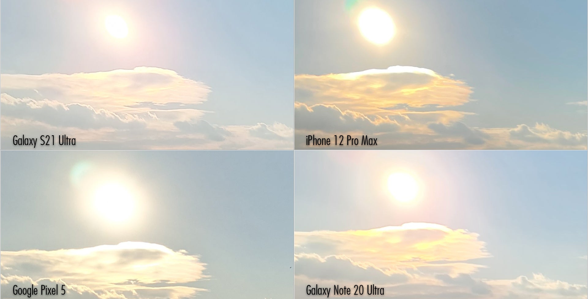 100% crops - Galaxy S21 Ultra vs iPhone 12 Pro Max, Pixel 5, Note 20 Ultra camera comparison