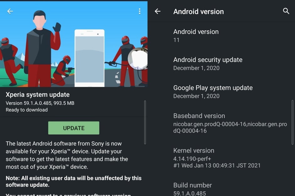 Sony's latest Android 11 update might make a few Samsung fans jealous