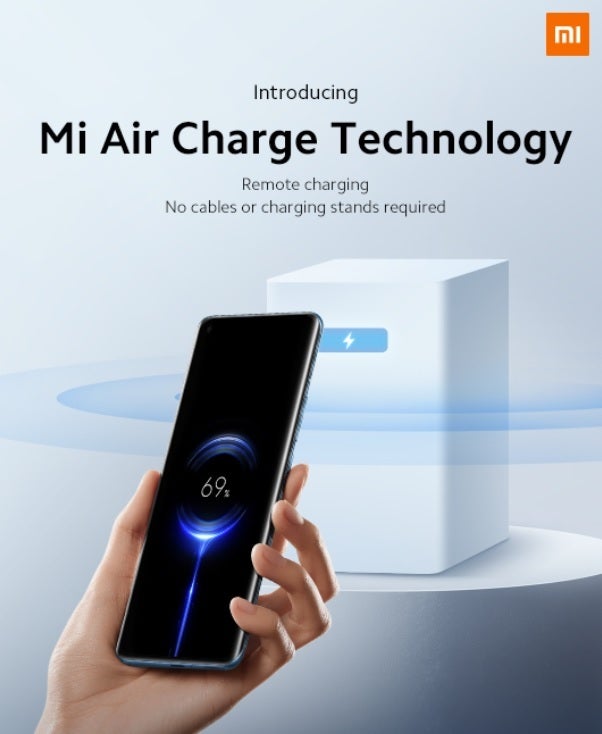 Xiaomi announces its Mi Air Charge remote wireless charging technology - Xiaomi introduces its new technology for true wireless charging