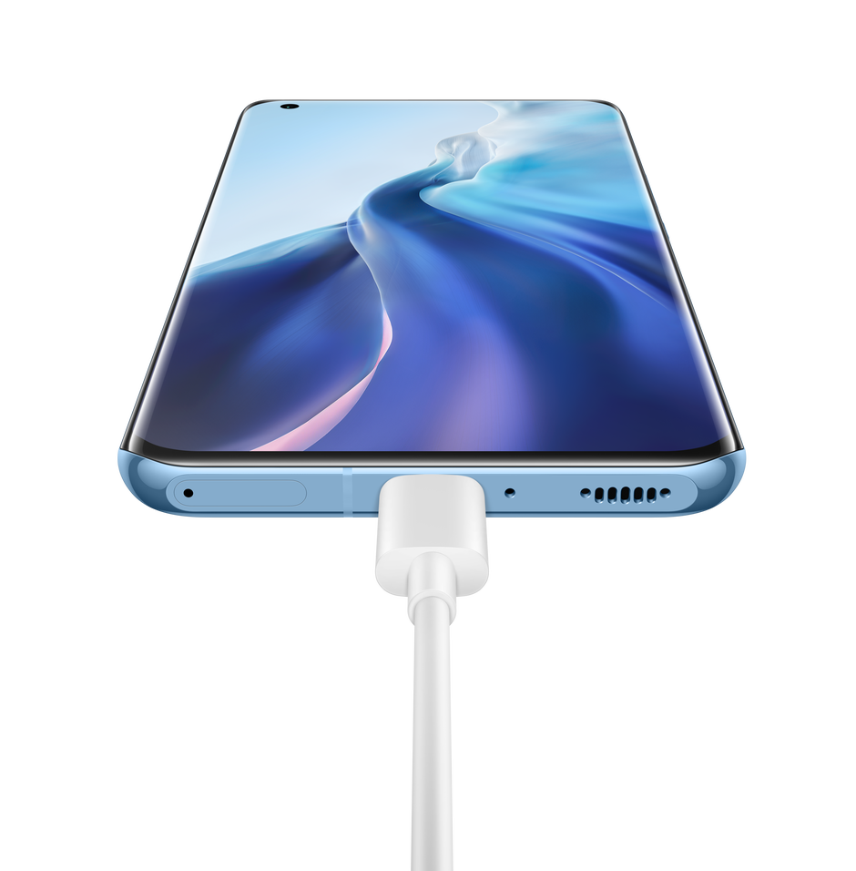 The Mi 11 has a large power cell with ultrafast charging both wired and wireless - The Xiaomi Mi 11 flagship launches worldwide, Snapdragon 888 and improved 108MP camera in tow