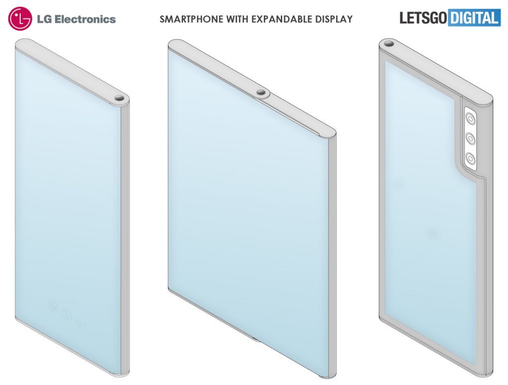 LG Rollable patent shows new details: second display, camera module