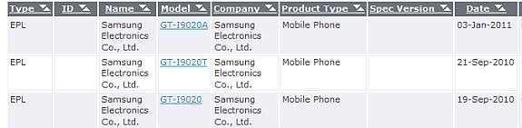 Bluetooth SIG filing shows a fourth variant of the Nexus S; possibly heading to AT&amp;T