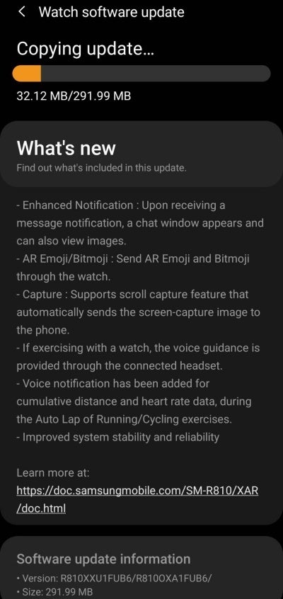The aging Samsung Galaxy Watch scores a huge new update packed with Watch 3 features