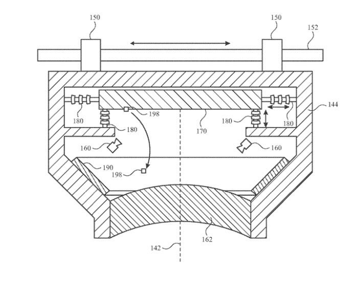 Image of the self-cleaning technology found on the patent - Аpple Glass introduces self-cleaning feature