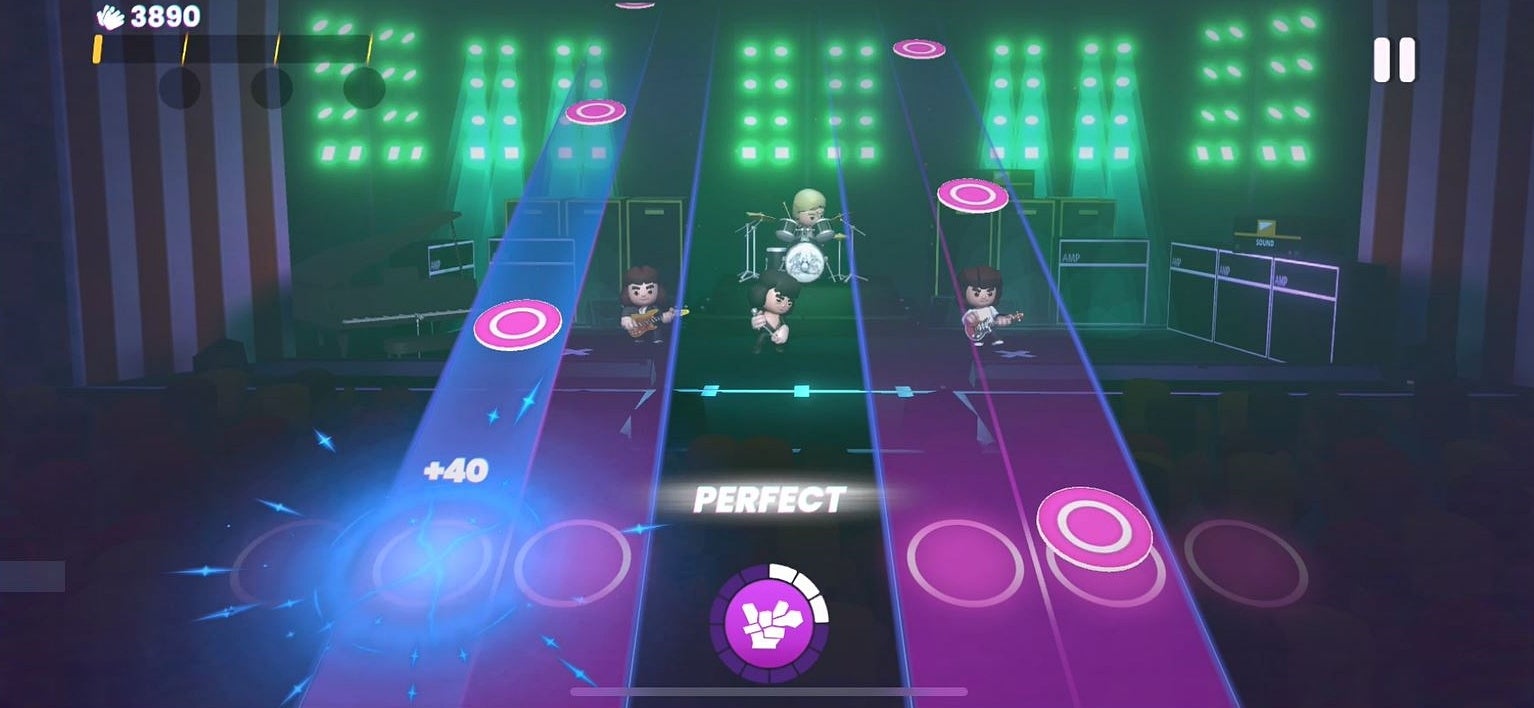 Queen: Rock Tour is a new free game that lets you "perform" with the iconic band