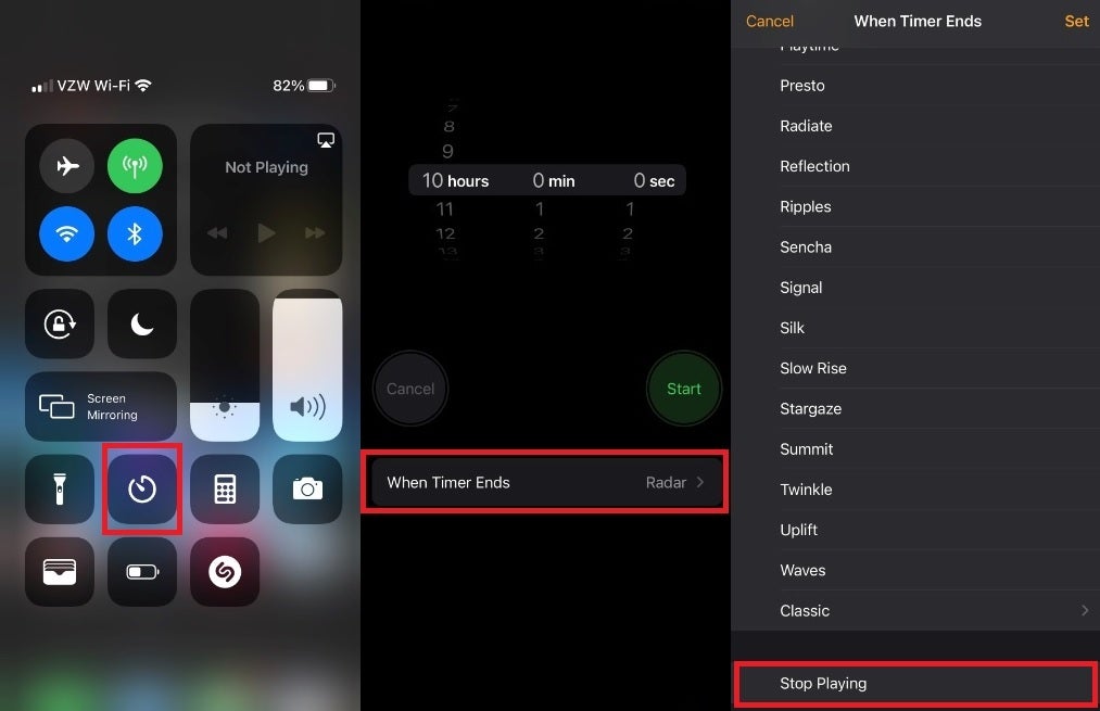 How to set the secret sleep timer on your Apple iPhone - Hidden Apple iPhone timer lets you fall asleep to music without draining the batteries overnight