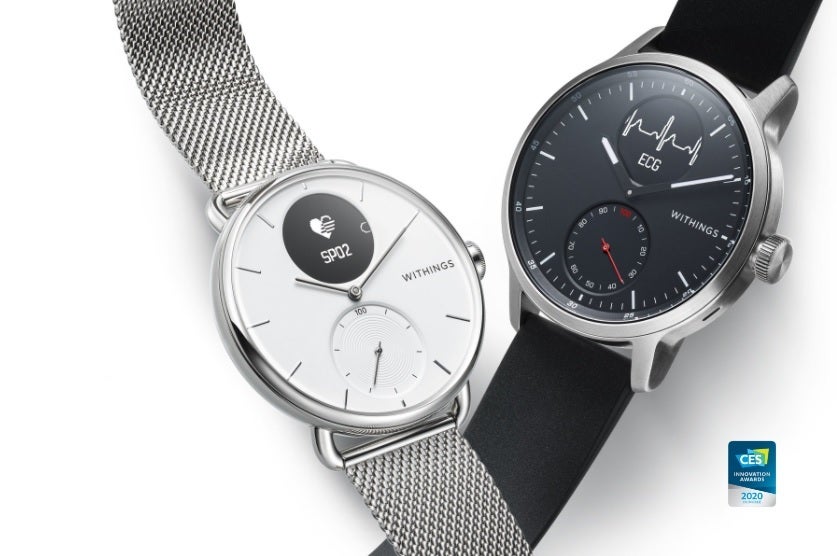 Whitings ScanWatch - medical grade ECG for the masses - The best hybrid smartwatches you can buy - our top picks