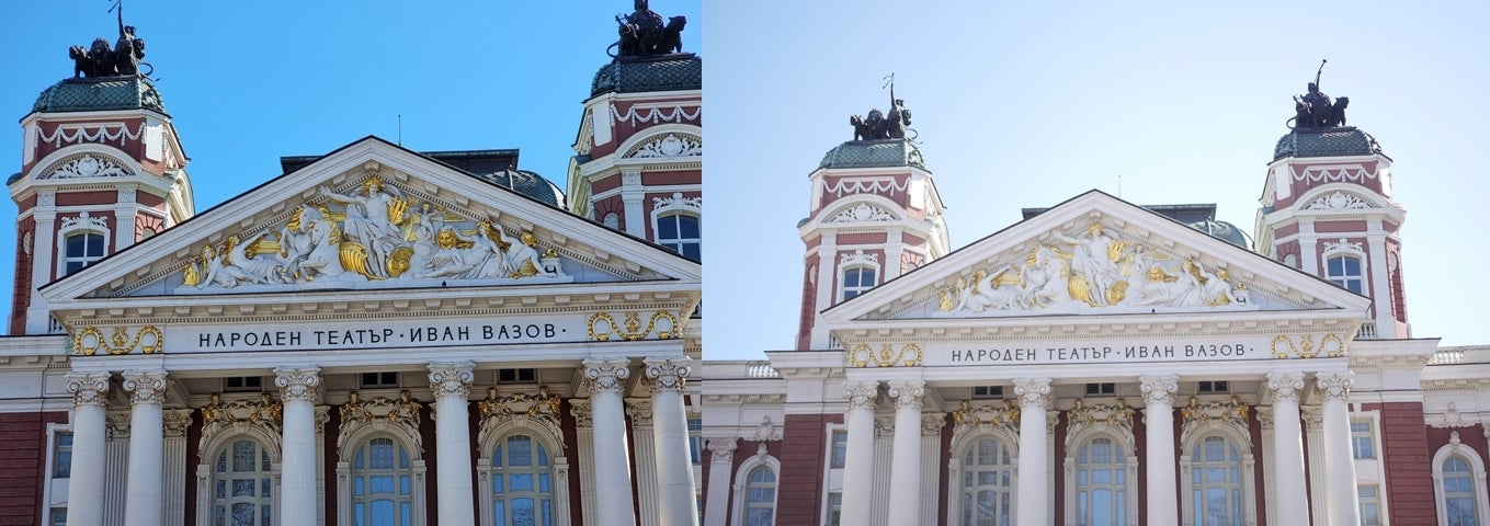 Galaxy S21 Ultra on the left, Panasonic Lumix GH4 on the right - Galaxy S21 Ultra vs Mirrorless Camera: Can a phone win?