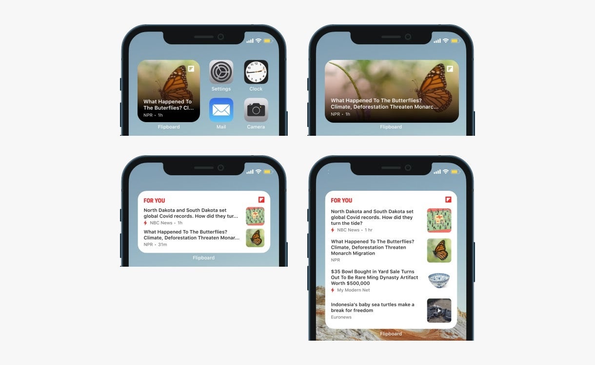 Flipboard gets iOS 14 home screen widgets