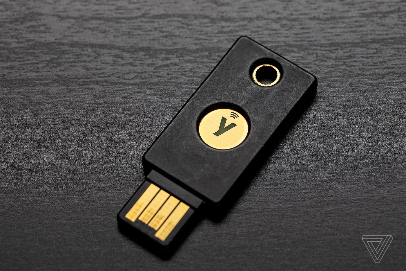Yubico 5 NFC Security Key, available in Micro Center - You can now use a physical security key to log into Facebook on Android and iOS