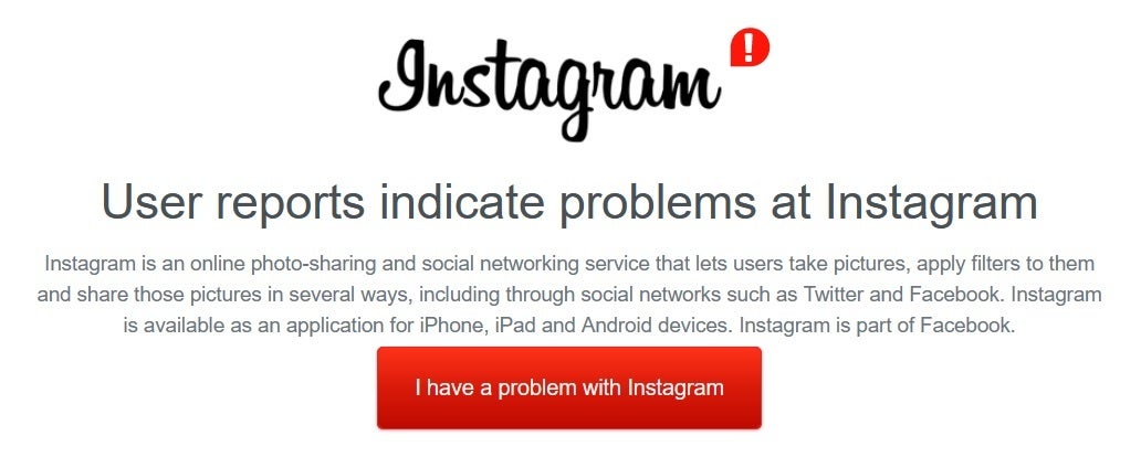 Hours after the outage first started, Instagram, Facebook Messenger and WhatsApp remained down - If you&#039;re having issues with Instagram, Facebook Messenger, and WhatsApp, the problem is not you!