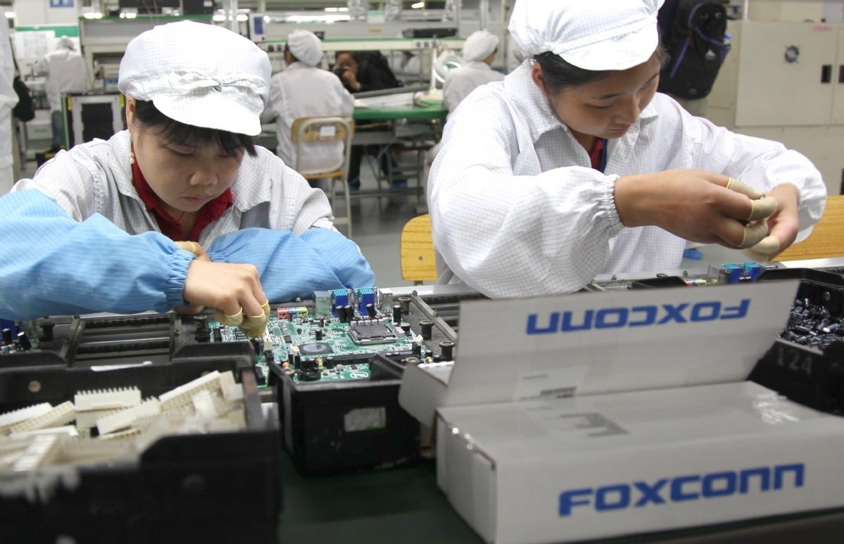 Contract manufacturer Foxconn is suffering from material and chip shortages - Apple iPhone manufacturer says it is suffering from shortages of materials and chips