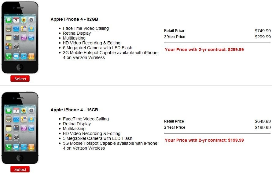 The wait is over. Verizon customers can now pre-order the Apple iPhone 4