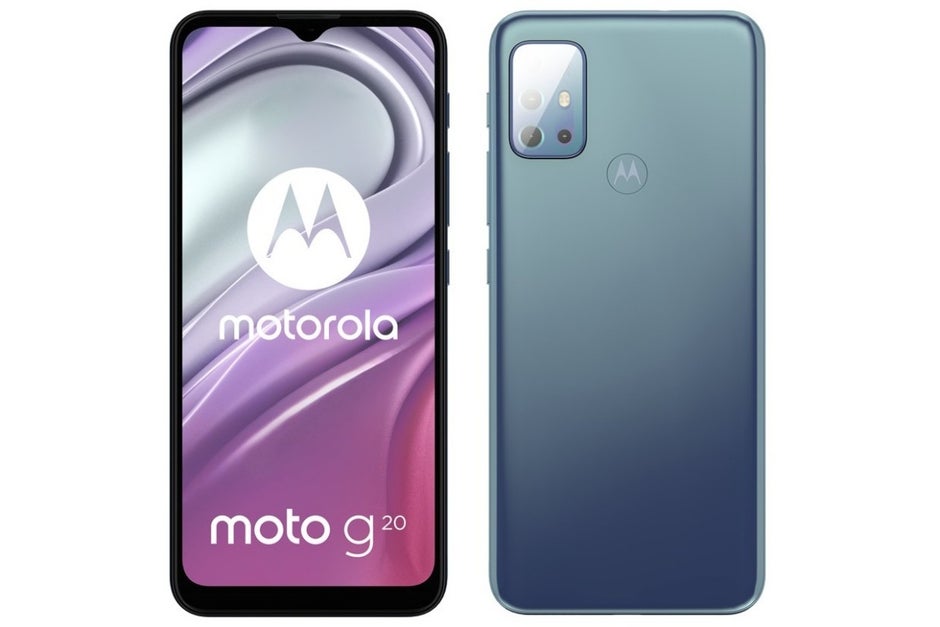 Purported Moto G20 renders - Leaked renders reveal the sleek designs of the mid-range Moto G60 and Moto G20