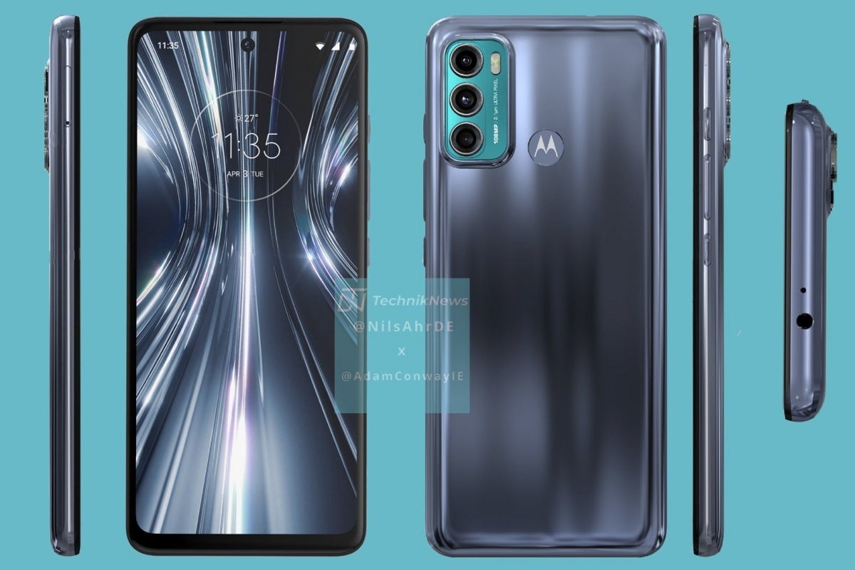 More Moto G60/G40 Fusion renders - Leaked renders reveal the sleek designs of the mid-range Moto G60 and Moto G20