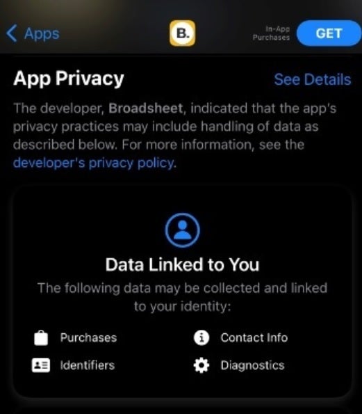 Besides the App Tracking Transparency, Apple has added App Privacy Labels in the Apop Store - Apple wants to shut the App Store to developers seeking to collect user data without consent