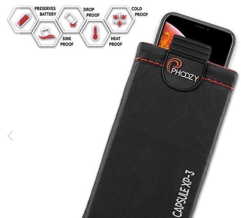The Phoozy XP3 protects your smartphone from water, heat, cold, and drops - The Phoozy saves your phone from drops, water, the elements, and more