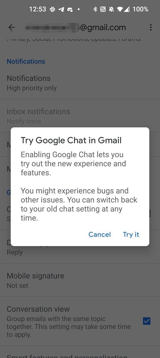 Google rolls out Chat integration to all Gmail users