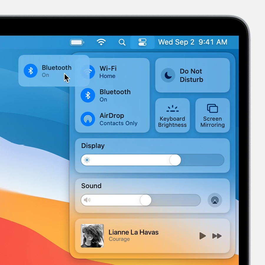 The Big Sur Control Center could inspire iOS 15's one - iOS 15 might arrive with redesigned Control Center, Touch ID support
