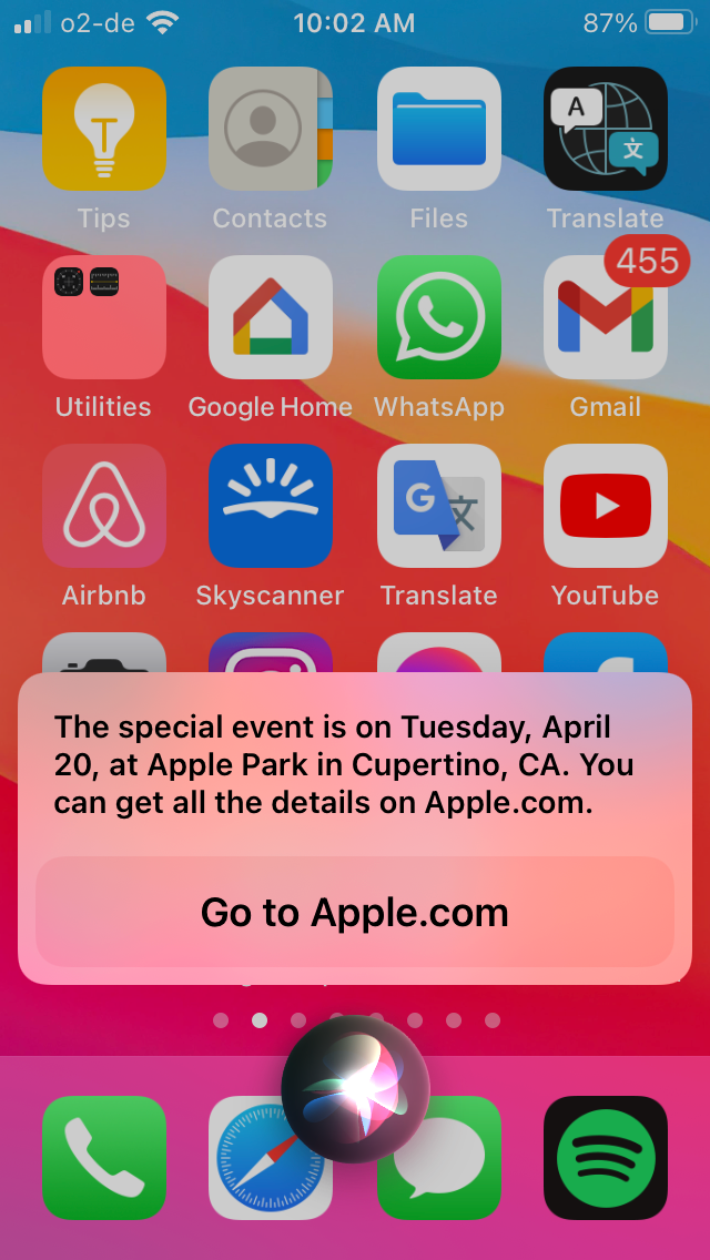 April 20 Apple event prematurely revealed by... Siri