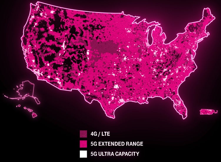 T-Mobile&#039;s &#039;best in the US&#039; 5G coverage relies on slow low-band spectrum - Do you really need a 5G phone right now?