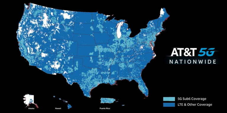 AT&amp;amp;T&#039;s &#039;nationwide&#039; 5G coverage is on the low bands and concentrated around big metropolitan areas, just like the rest - Do you really need a 5G phone right now?