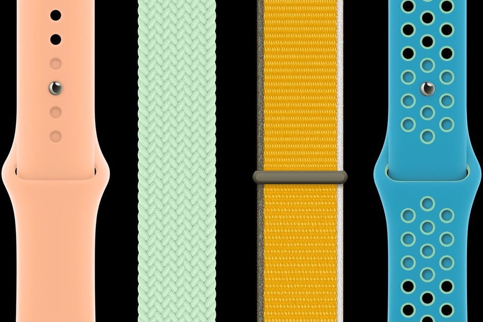 Découvrez les nouveaux bracelets Apple Watch colorés d'Apple