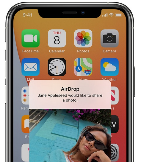 Apple iPhone X - AirDrop - AT&T