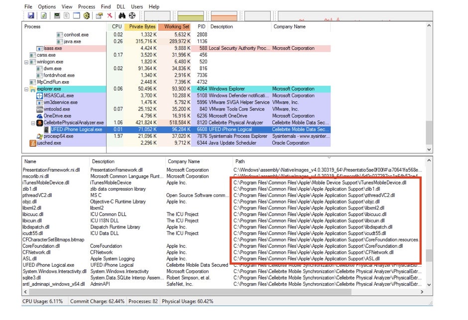 File DLL Apple yang menurut Signal digunakan tanpa izin untuk mengizinkan Cellebrite mengekstrak data dari perangkat iOS - Inilah mengapa pengguna Apple iPhone perlu menginstal Signal bahkan jika mereka tidak menggunakannya