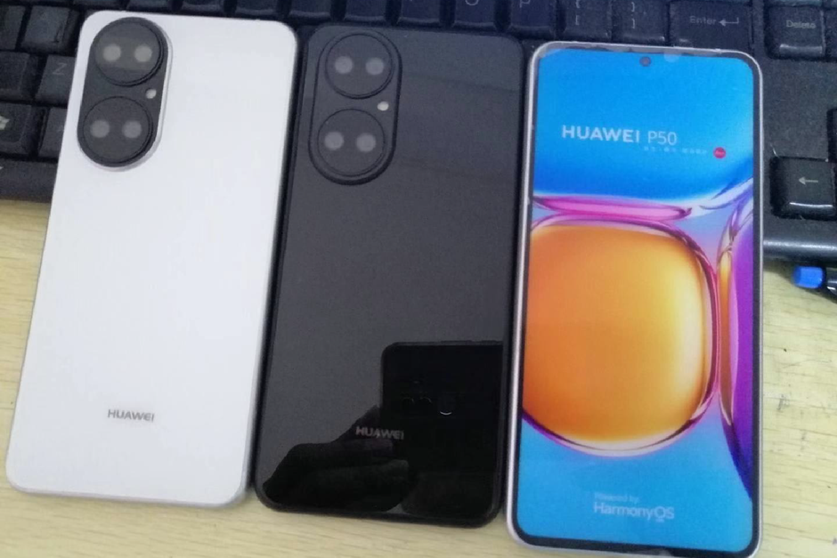 Les fuites des unités factices Huawei P50 corroborent la conception, ne suggèrent pas d'Android