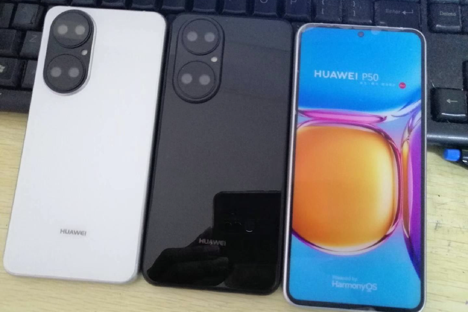 Leaked Huawei P50 dummy units corroborate design, hint at no Android