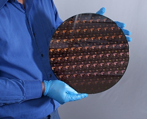 Chips are cut out of wafers like the 11.8-inch wafer used for 5nm chips - World's first 2nm chip is produced by IBM