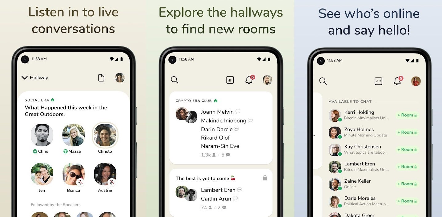 Clubhouse for Android is now available in the Google Play Store - Clubhouse for Android beta now in the Play Store