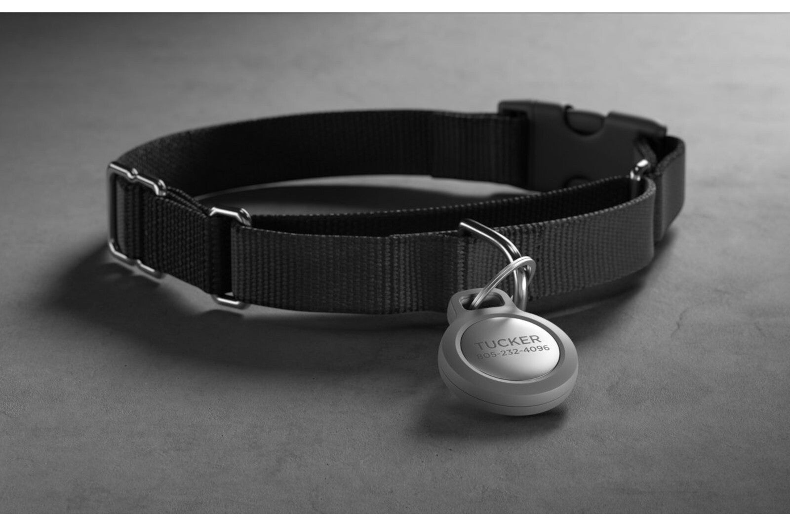 Nomad launches AirTag Rugged Keychain, pet ID tag engraving