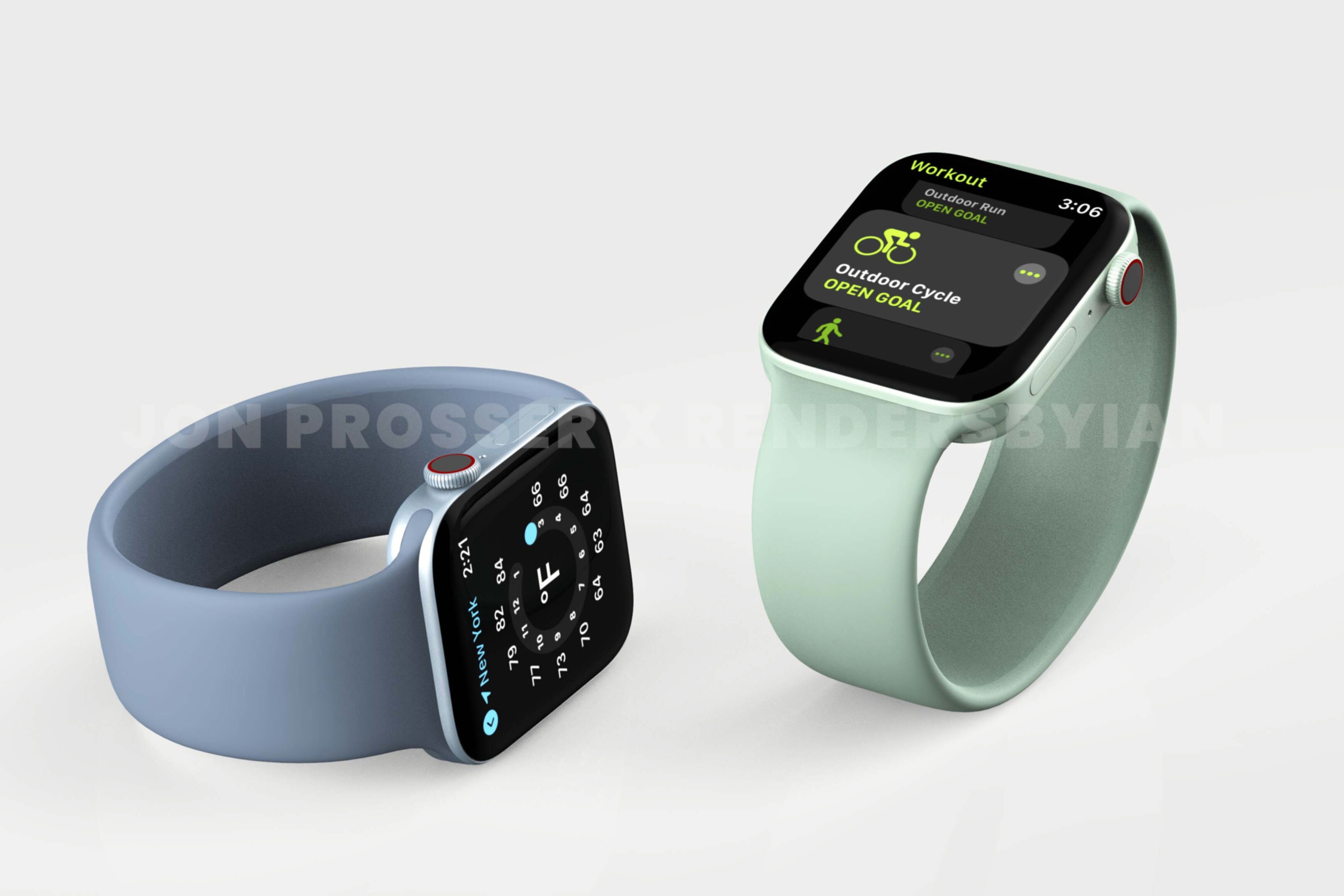 Massive Apple Watch Series 7 leak shows off new design, green color