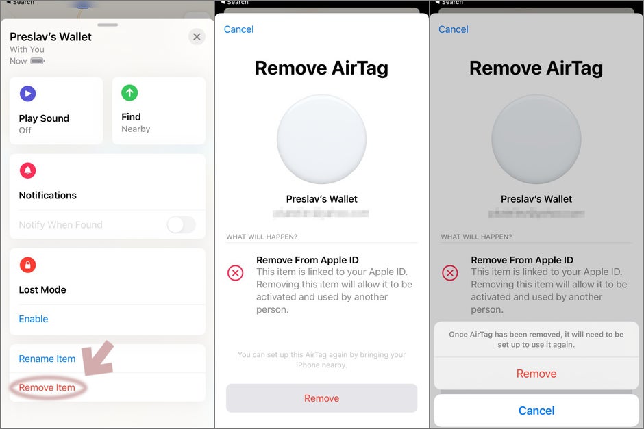 How to pair and unpair Apple AirTags