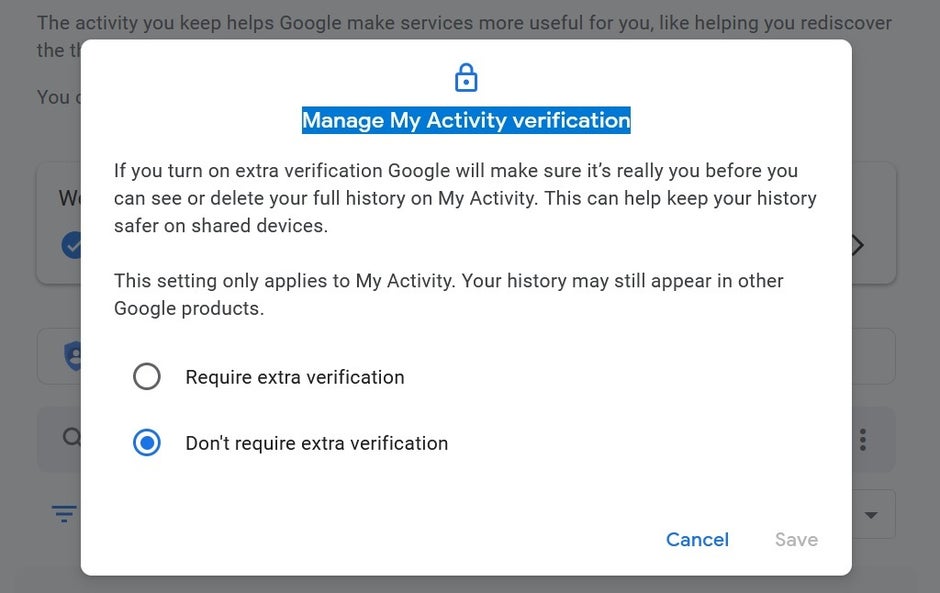 Vous pouvez rendre votre historique d'activité Google plus sûr en exigeant une vérification supplémentaire pour ouvrir Mon activité. Vous pouvez désormais empêcher quelqu'un d'espionner votre utilisation des services Google.