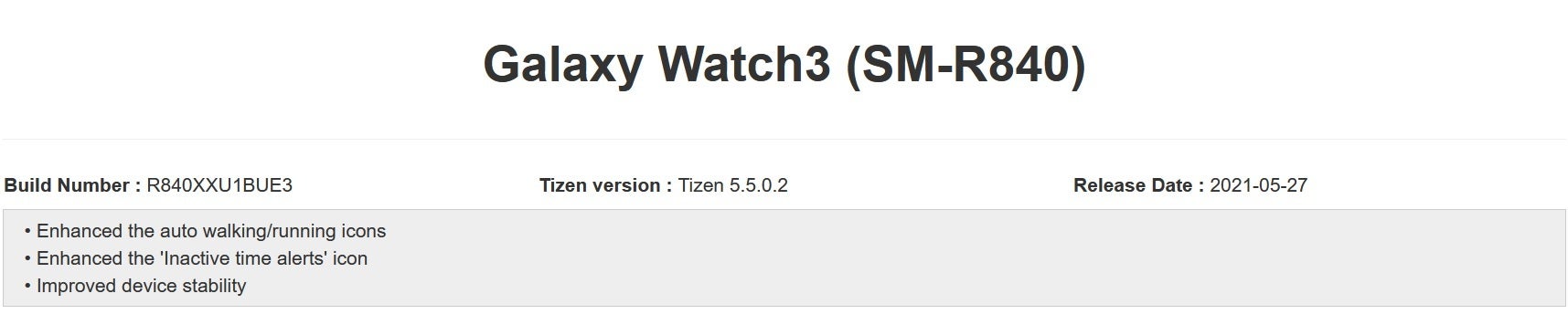 Samsung releases a new update for its most recent watches - Update to Samsung's latest watches brings new icons, improved stability