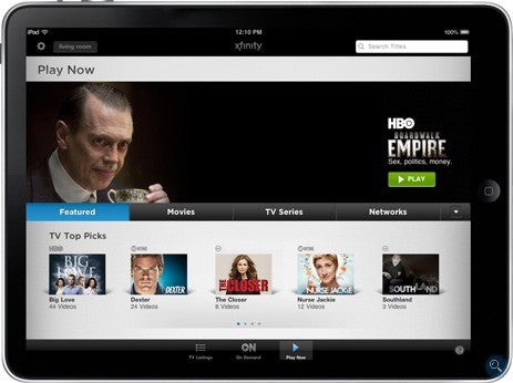 Comcast's Xfinity app can now stream On-Demand content to the iPad