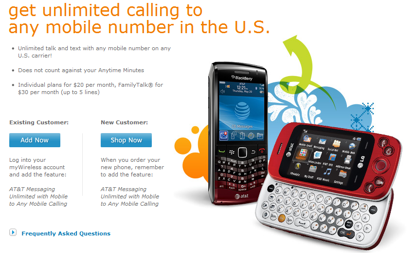 AT&T now offers unlimited Mobile to Any Mobile PhoneArena
