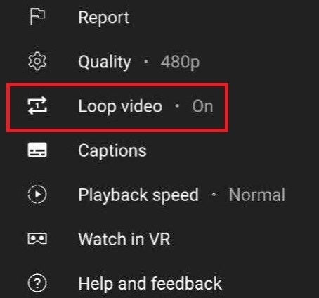 YouTube Loop video will automatically play a video over and over again from start to finish - Google is testing two features for mobile YouTube users