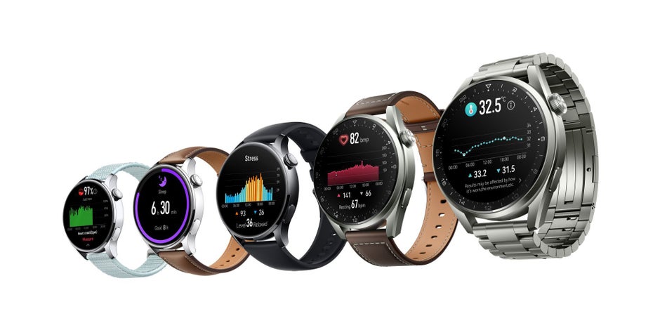 Huawei Watch 3 goes official with Harmony OS, eSIM, and a rotating crown